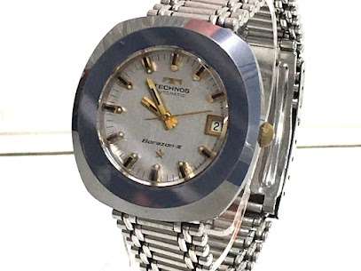 TECHNOS Borazon Ⅲ テクノス ボラゾン Ⅲ 自動巻 メンズ ウォッチ 腕時計 を買い取りました！
