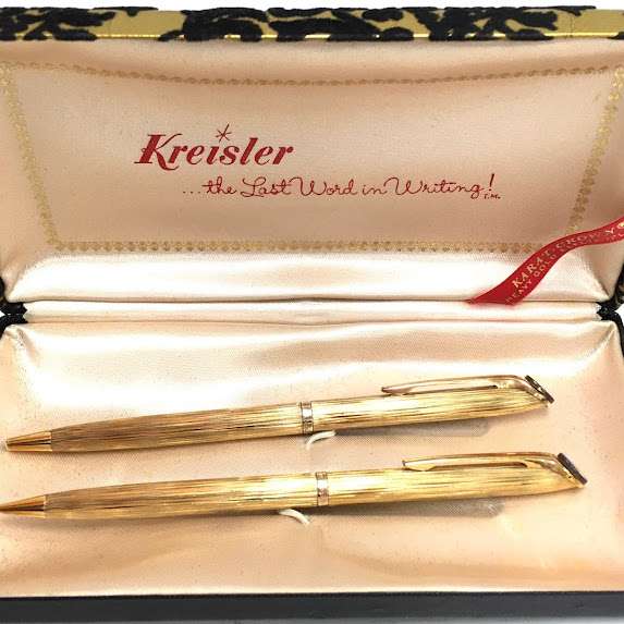 Kreisler クライスラー ボールペン＆シャープペンシルセット ペプシ ロゴマーク ゴールドカラーを買い取りました！