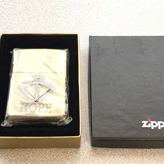 未使用保管品 ZIPPO ジッポー ライター 懸賞品 HOPE ホープを買い取りました！
