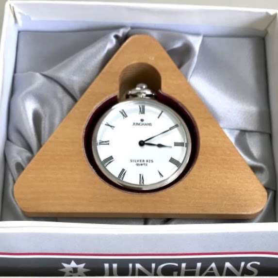 JUNGHANS ユンハンス 懐中時計 ポケットウォッチ JY-2005 SV925 クオーツを買い取りました！