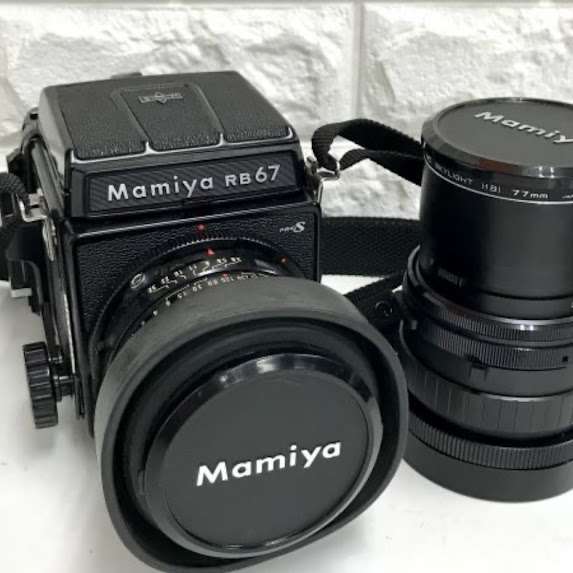 マミヤ Mamiya RB67 pro S 127mm 3.8 250mm 4.5レンズ 中判 フィルム カメラを買い取りました！